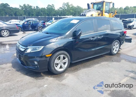 2019 Honda Odyssey Ex-L from USA, damaged, VIN 5FNRL6H74KB094567